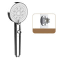 Sikunuo | Round Spray Shower Head 6 Settings Adjustable Water Flow Handheld Shower Head