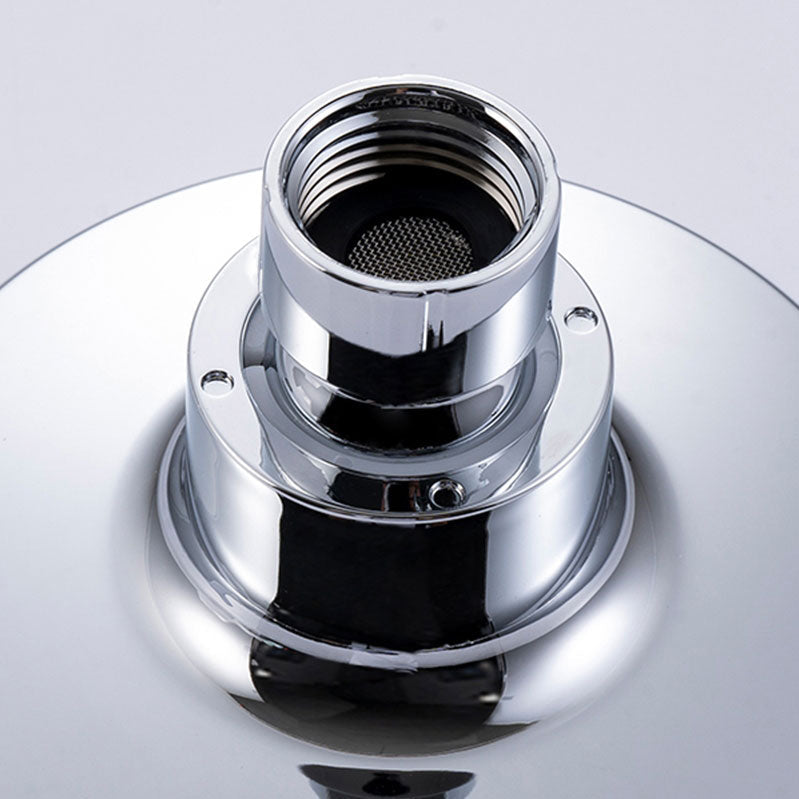 Sikunuo | Round Small Upper Shower Head Wall Mount Adjustable Shower Head