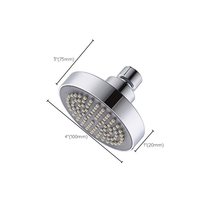 Sikunuo | Round Small Upper Shower Head Wall Mount Adjustable Shower Head