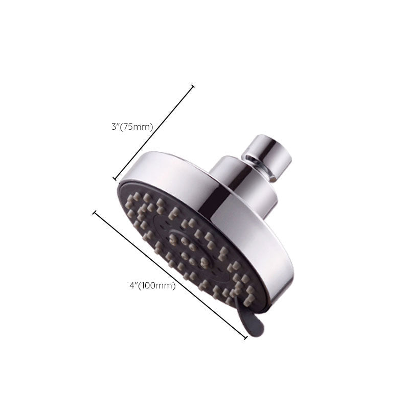 Sikunuo | Round Small Upper Shower Head Wall Mount Adjustable Shower Head