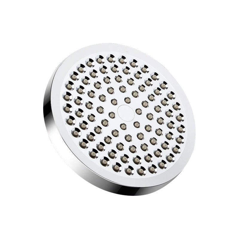 Sikunuo | 4-Setting Silver Shower Set Concealed Wall Mount Holder Tee with Outlet