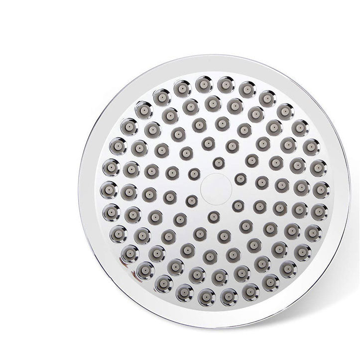Sikunuo | 4-Setting Silver Shower Set Concealed Wall Mount Holder Tee with Outlet