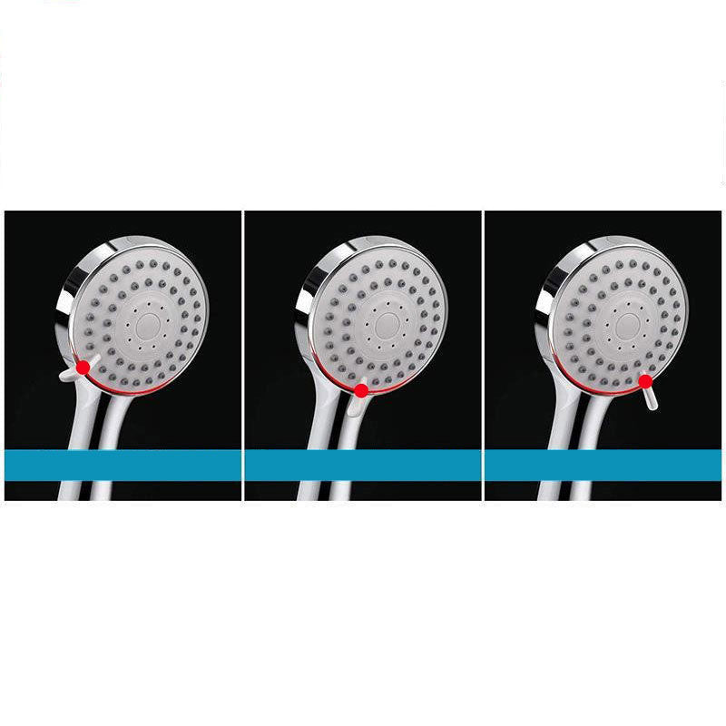 Sikunuo | High Pressure 8 Inch Shower Set 3-Function Hand Shower Stainless Steel Square Ceiling Shower Head