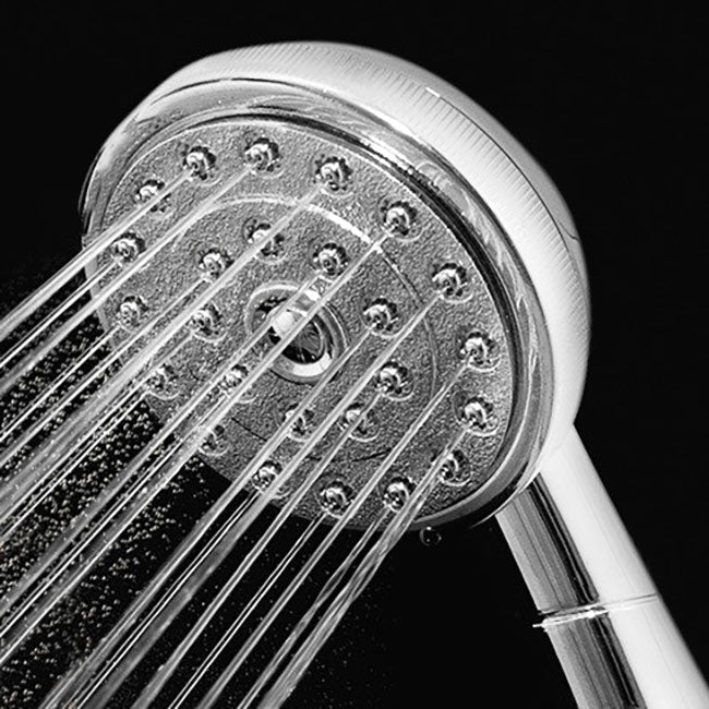 Sikunuo | Contemporary Shower Head Metal Handheld Shower Head with Adjustable Water Flow