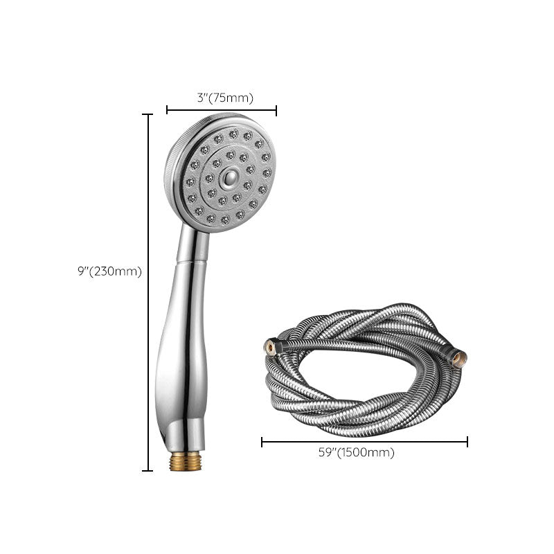 Sikunuo | Contemporary Shower Head Metal Handheld Shower Head with Adjustable Water Flow