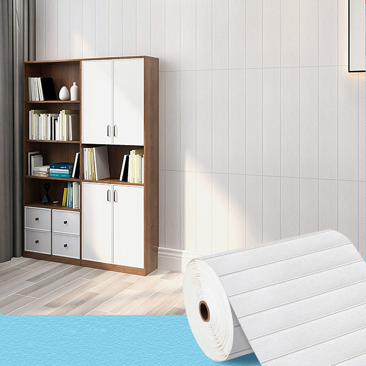 Sikunuo | Modern Pearl Wall Trim Wood Grain Wall Access Panel Self-Adhesive Wall Tiles