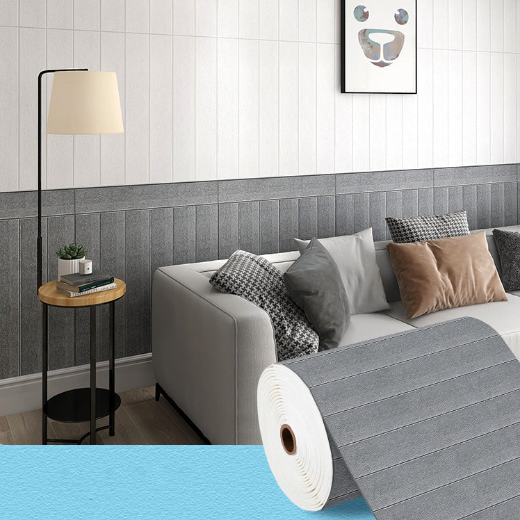 Sikunuo | Modern Pearl Wall Trim Wood Grain Wall Access Panel Self-Adhesive Wall Tiles