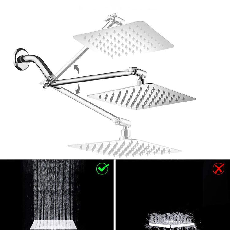 Sikunuo | Simple Function Handheld Shower Head European Style Antique Rain Shower Head