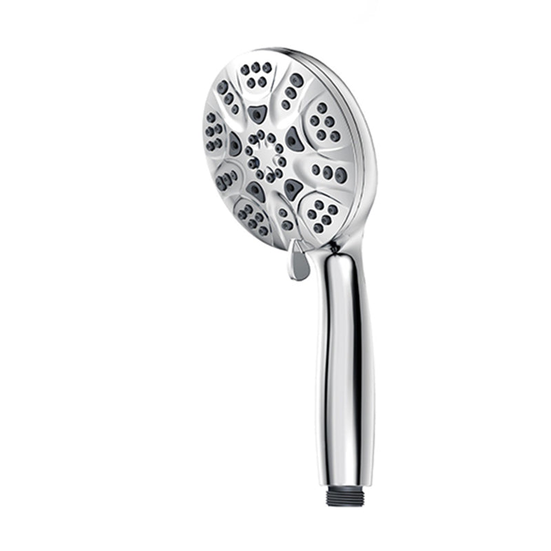 Sikunuo | Contemporary Shower Combo Dual Shower Head Chrome Ceiling Mounted Round Shower Head