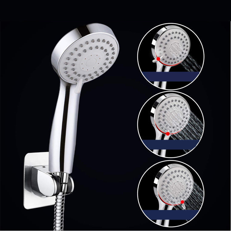 Sikunuo | Modern Dual Shower Head Square High Arc Shower Head Combination in Silver