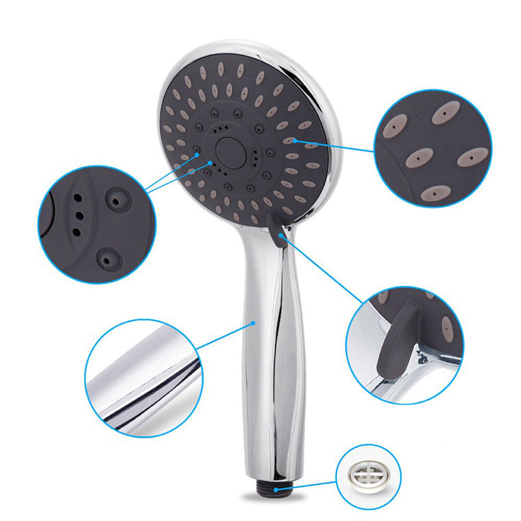 Sikunuo | Modern Dual Shower Head Square High Arc Shower Head Combination in Silver