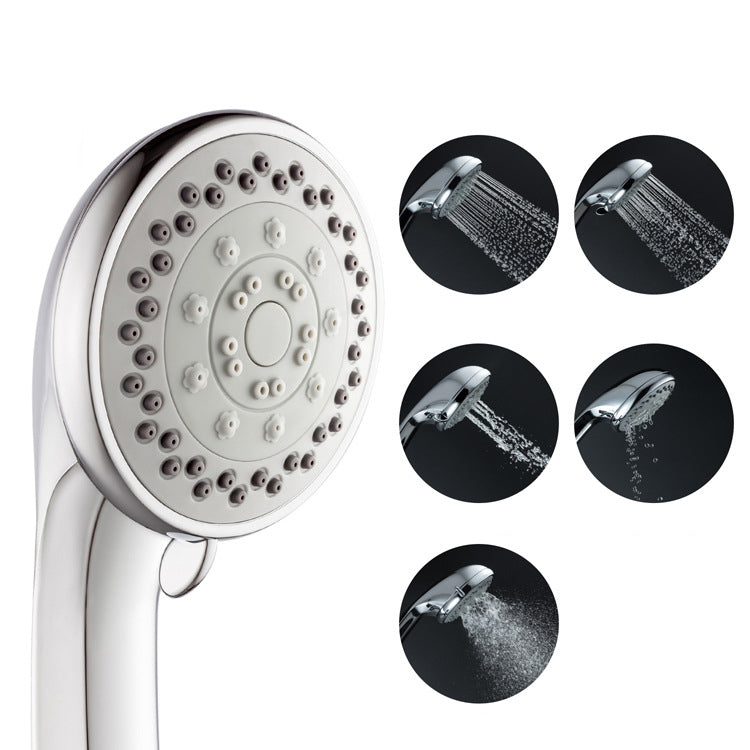 Sikunuo | Single Double Showerhead Square High Arc Showerhead Combo in Chrome