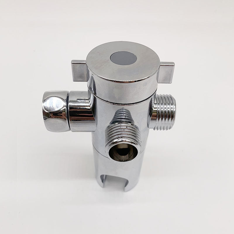 Sikunuo | Modern Style Shower Heads Dual Wall Mounted Round Metal Dual Shower