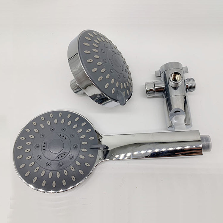 Sikunuo | Modern Style Shower Heads Dual Wall Mounted Round Metal Dual Shower