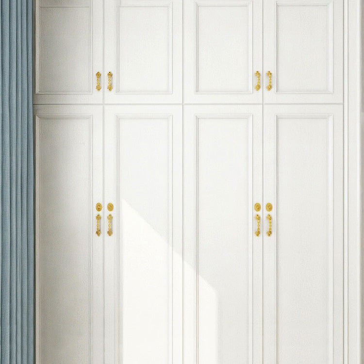 Sikunuo | Modern Pearl Wainscoting PVC Wood Grain Wall Access Panel Peel and Stick Wall Tile