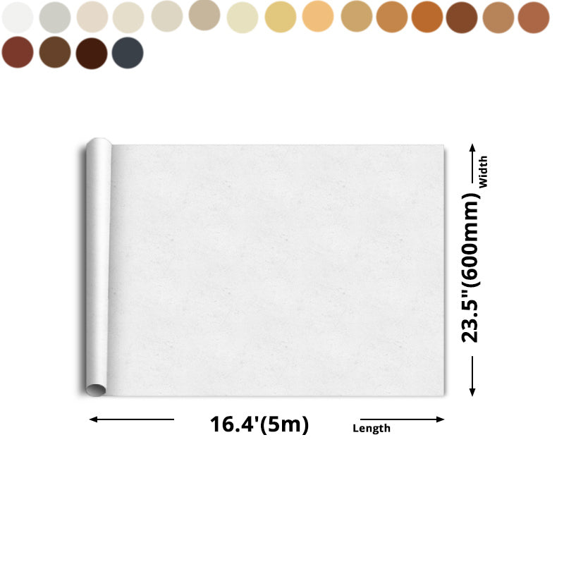 Sikunuo | Modern Pearl Wainscoting PVC Wood Grain Wall Access Panel Peel and Stick Wall Tile
