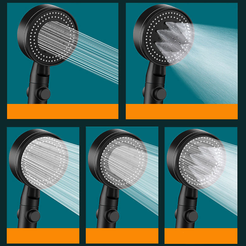 Sikunuo | Contemporary Shower Head Combo Hand Shower Plastic Wall Mounted Shower Head