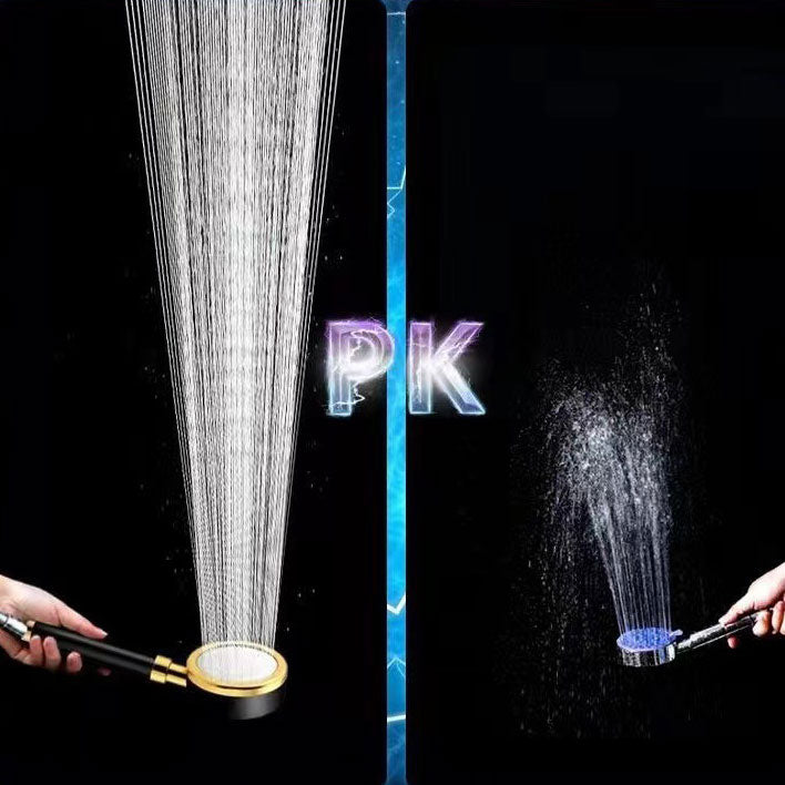 Sikunuo | Contemporary Shower Combo Handheld Shower Metal Wall Mount Shower Head Combo