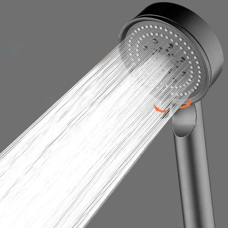 Sikunuo | Contemporary shower head combination hand shower plastic wall-mounted round shower combination