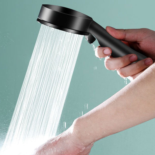 Sikunuo | Contemporary shower head combination hand shower plastic wall-mounted round shower combination