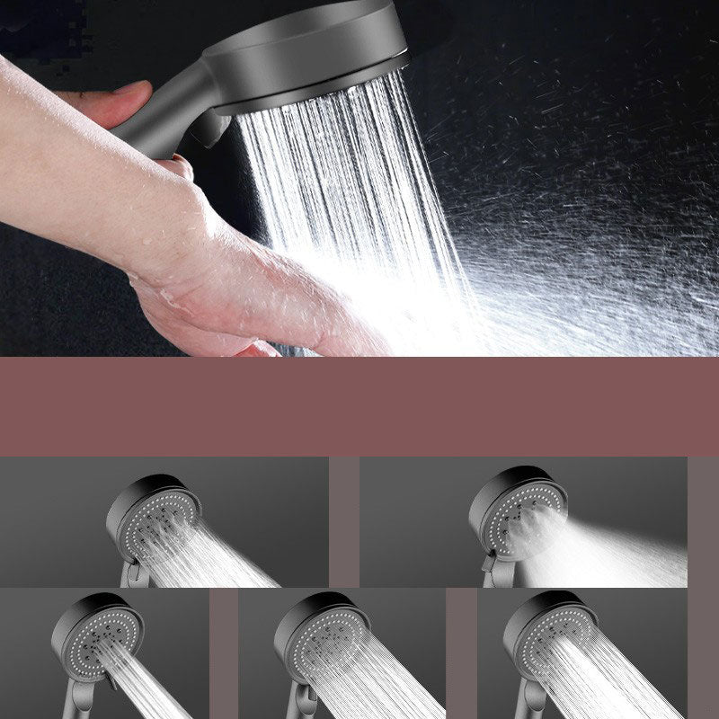 Sikunuo | Contemporary shower head combination hand shower plastic wall-mounted round shower combination