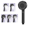 Sikunuo | Contemporary shower head combination hand shower plastic wall-mounted round shower combination