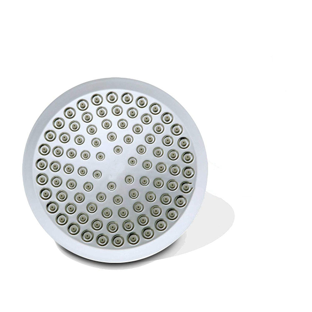 Sikunuo | Contemporary Fixed Shower Head Round Metal Spray Head in Silver