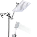 Sikunuo | Contemporary Shower Head Combination Polished Stainless Steel Wall-Mounted Shower Head