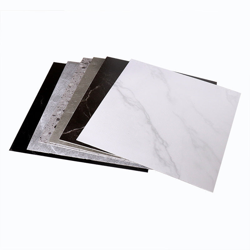 Sikunuo | Peel and Stick Vinyl Floor Low Gloss PVC Flooring with Marble Look