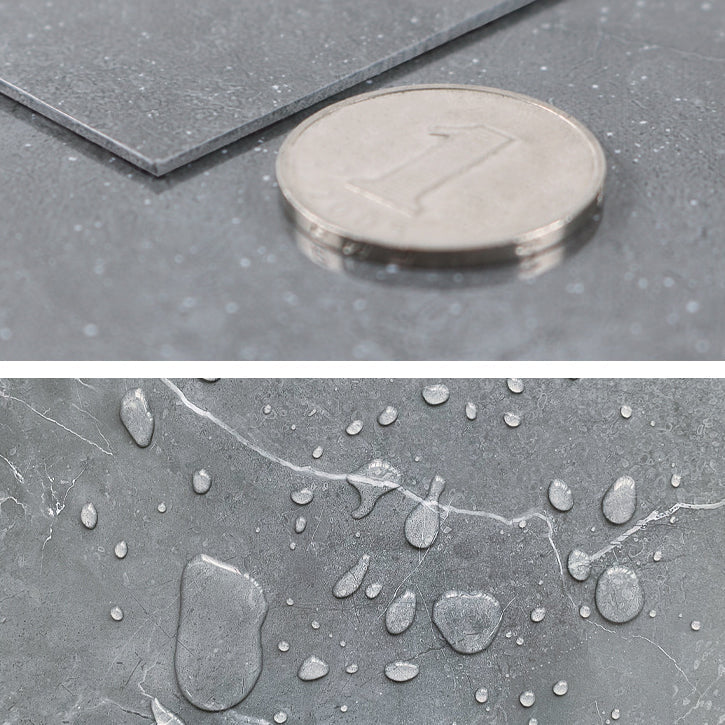 Sikunuo | Peel and Stick Vinyl Floor Low Gloss PVC Flooring with Marble Look