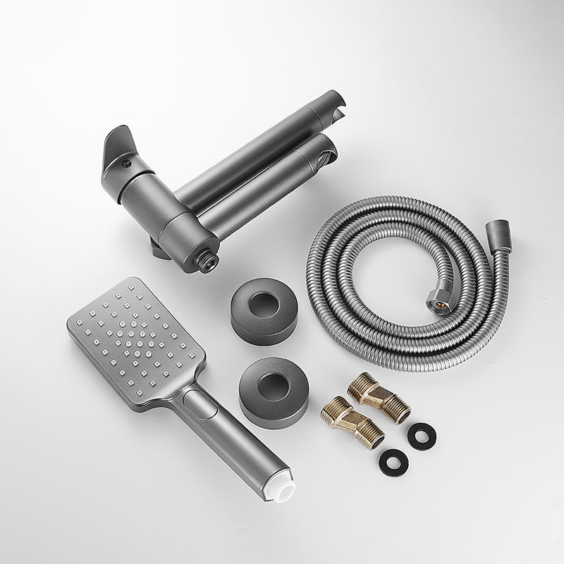 Sikunuo | Wall-mounted metal bathtub faucet low arch single lever bathtub faucet trim
