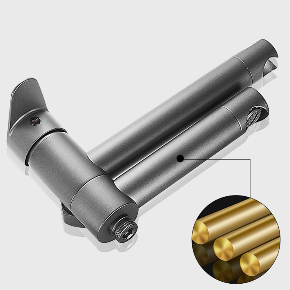 Sikunuo | Wall-mounted metal bathtub faucet low arch single lever bathtub faucet trim