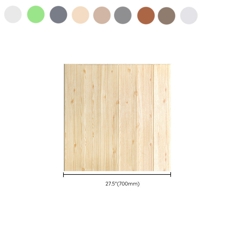 Sikunuo | Modern Wall Access Panel Peel and Press Wall Access Panel with Wood Look