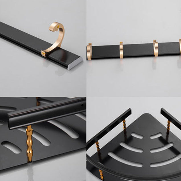 Sikunuo | Contemporary black bathroom accessories as a single item or in a set