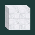 Sikunuo | Contemporary Wall Plank 3D Brick Wall Panels Waterproof Set of 10