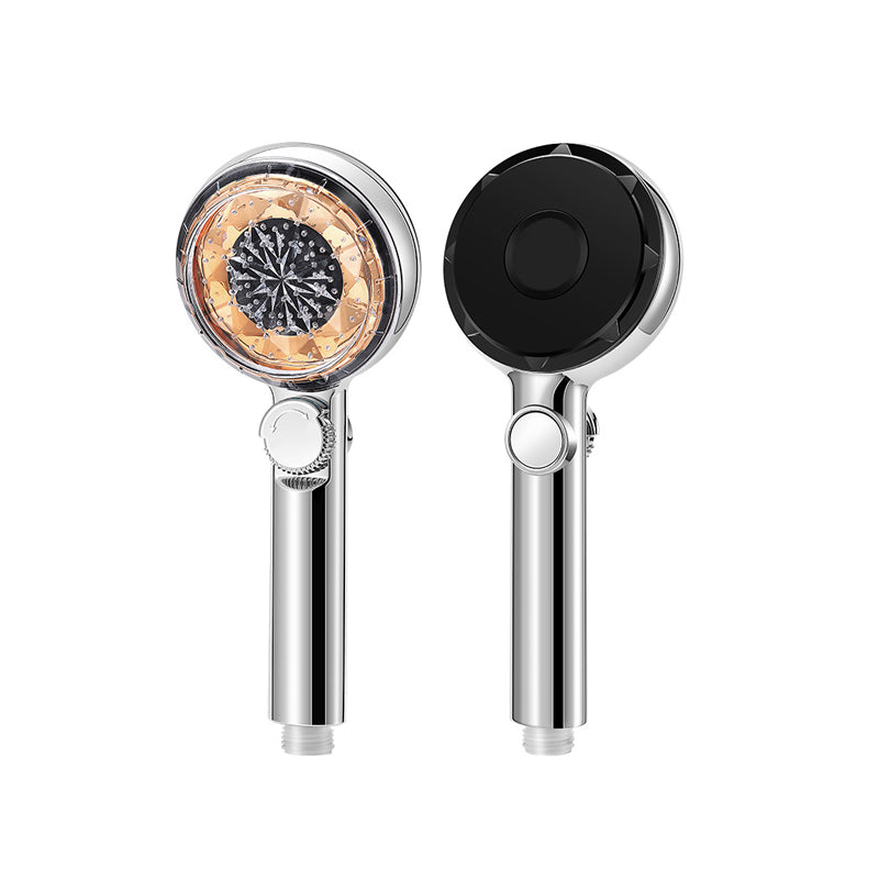 Sikunuo | Contemporary Handheld Shower Head Round Filter Ball Spray Head With Digital Display