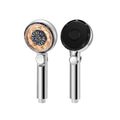 Sikunuo | Contemporary Handheld Shower Head Round Filter Ball Spray Head With Digital Display