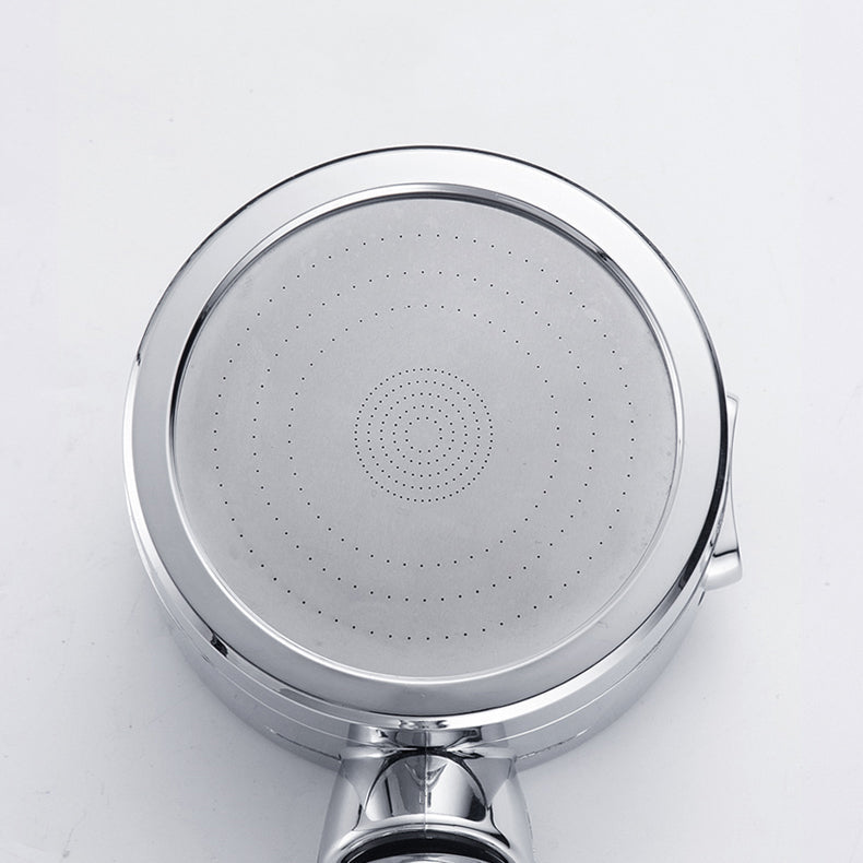 Sikunuo | Contemporary Handheld Showerhead Round 3 Setting Sprayhead in Silver