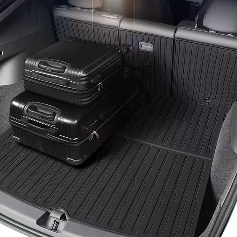 Trunk Mat with Backrest Mat for Model Y Juniper | TPE | Waterproof | Sikunuo