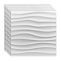 Sikunuo | Modern square wall panel Peel and stick texture pattern wall covering