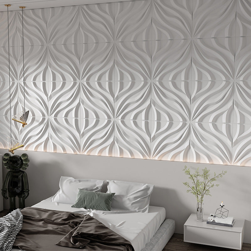Sikunuo | Modern square wall panel Peel and stick texture pattern wall covering