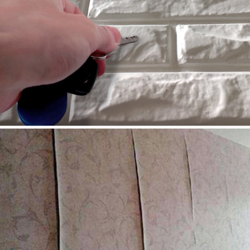 Sikunuo | Modern square wall panel Peel and stick texture pattern wall covering