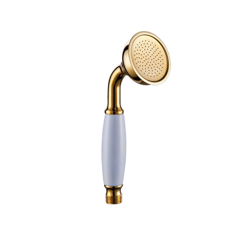 Sikunuo | All-Copper Single-Function Handheld Showerhead European Style Antique Rain Showerhead