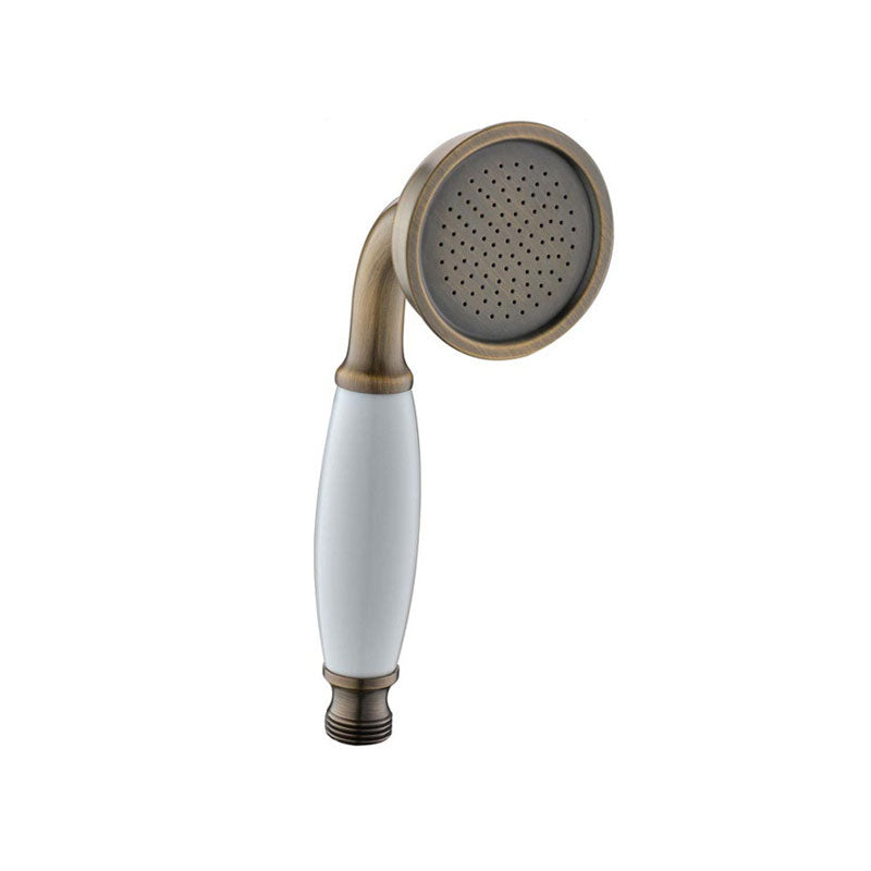 Sikunuo | All-Copper Single-Function Handheld Showerhead European Style Antique Rain Showerhead