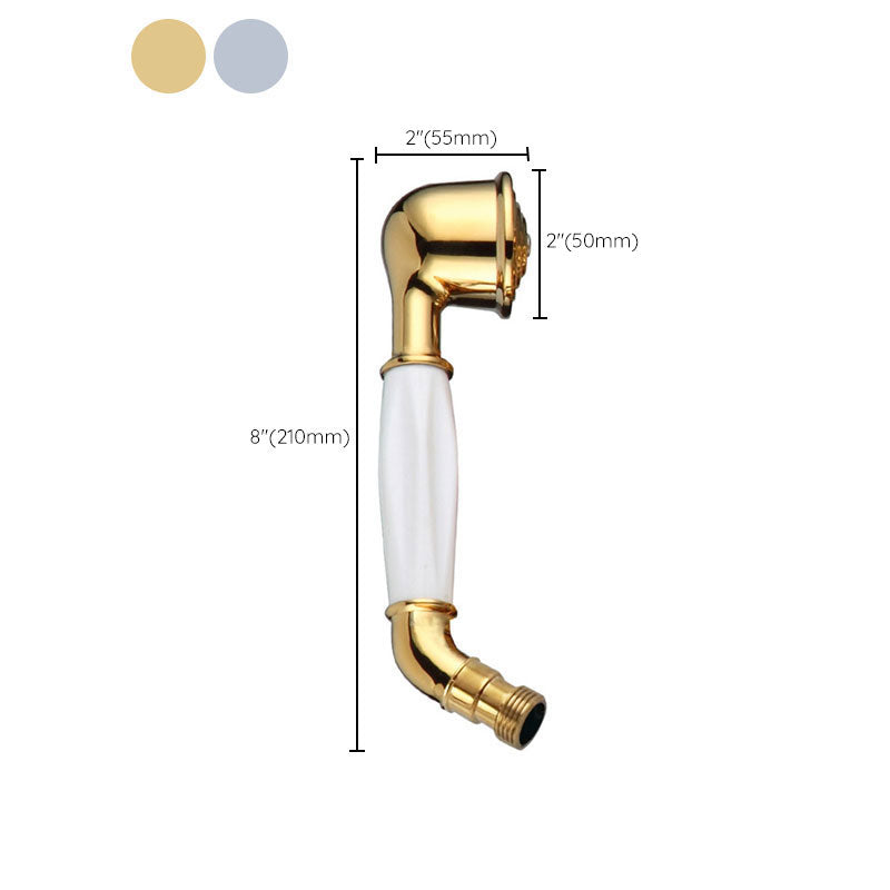 Sikunuo | All-Copper Single-Function Handheld Showerhead European Style Antique Rain Showerhead