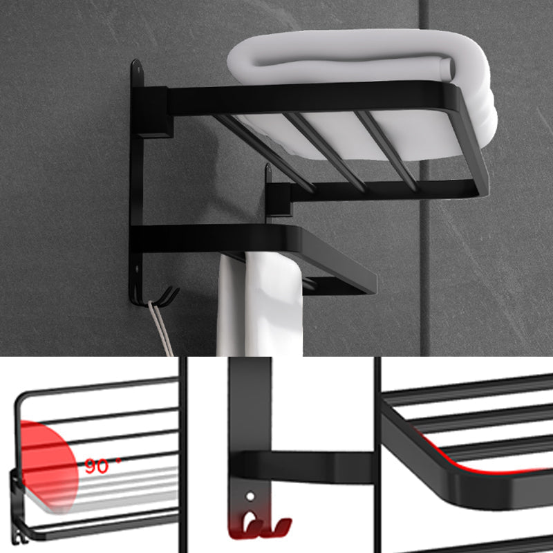 Sikunuo | Black modern bathroom accessory set stainless steel bathroom fittings