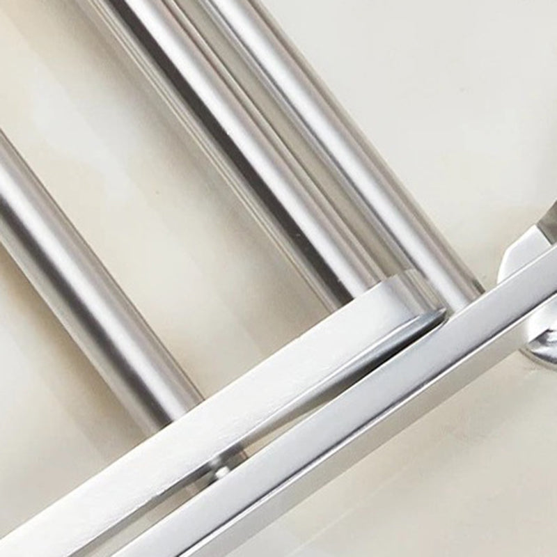 Sikunuo | Modern 5/6-piece bathroom accessory set with bathroom shelf/robe hooks/towel bar