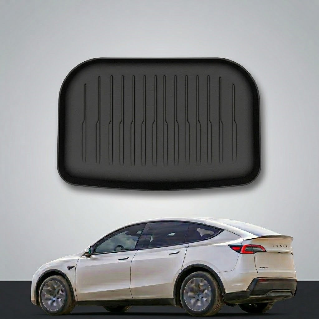 Sikunuo TPE Rear Trunk Storage Bin Mat for Model YL 6-Seater