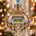 Bring the Stadium Home — Light-Up Football Stadium Christmas Ornament