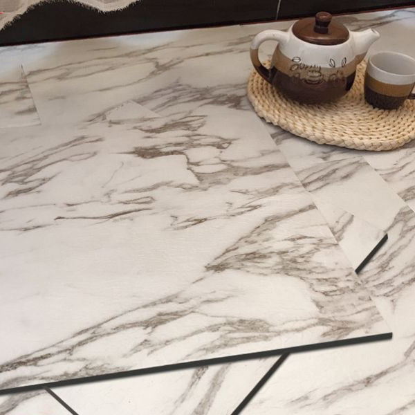Sikunuo | Low Gloss Vinyl Floor Self-Adhesive Vinyl Floor with Square Edge